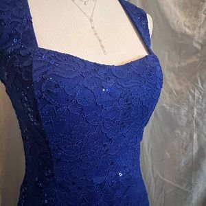 Gorgeous royal blue dress